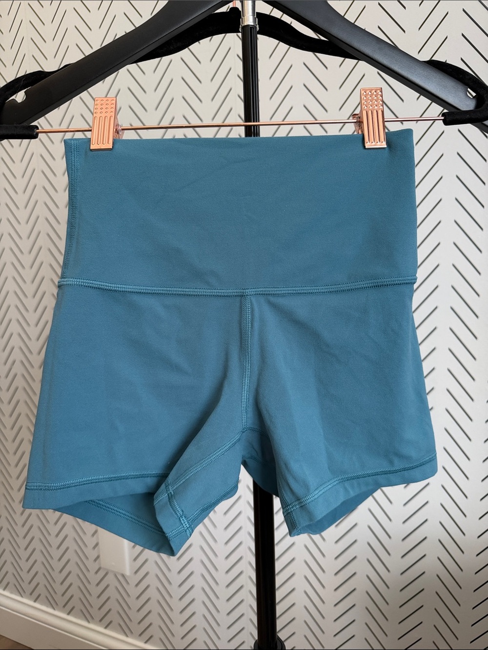 lululemon athletica Teal High-Rise Athletic Shorts